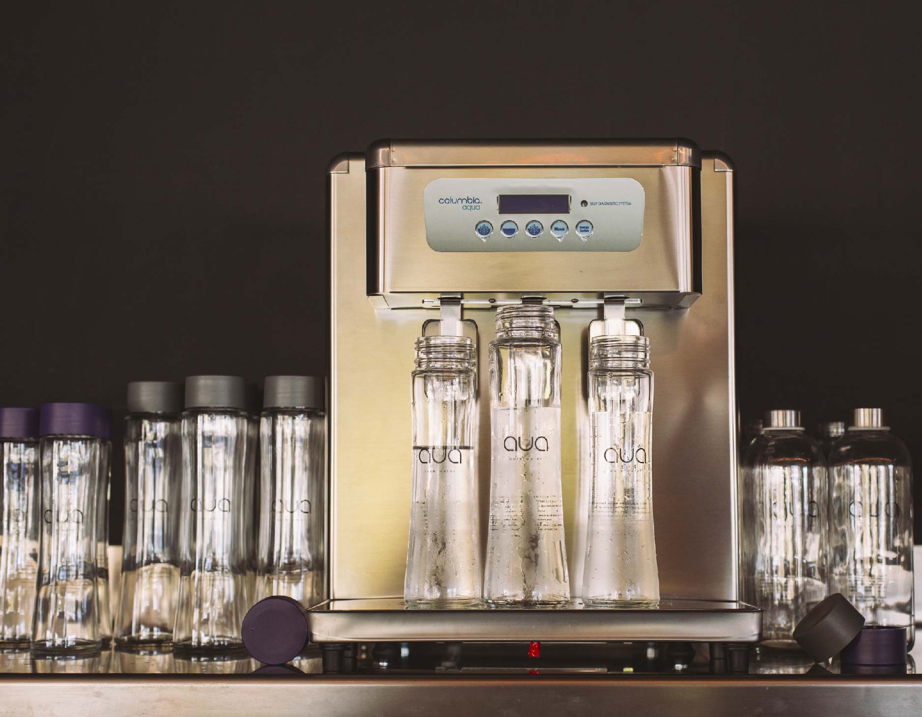 maquina de agua filtrada para restaurantes